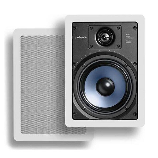 Main product image for Polk Audio RC65i In-Wall Speaker with 6-1/2" Woofer Pair243-628